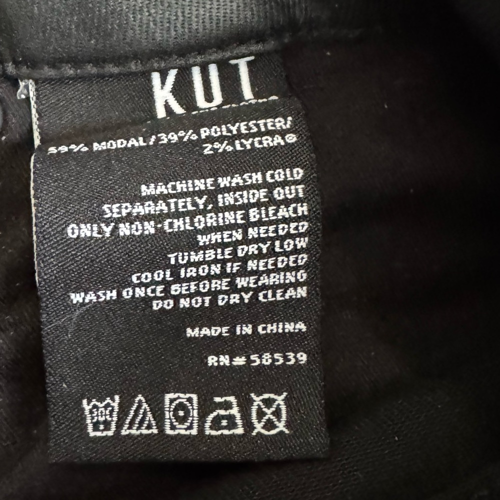 Kut from the Kloth Meg Ankle Wide Leg Pants 2 - Picture 4 of 6